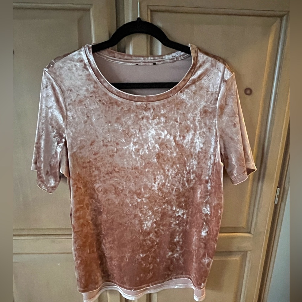 Velvet Pink Women's Top